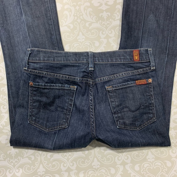 7FAM bootcut jeans size 26 - Picture 4 of 5